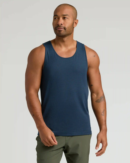 Navy Sleeveless Active Mesh Tank 3-Pack