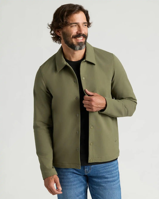 Military Green Casual Jacket