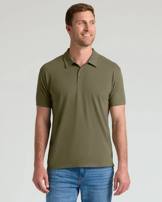 Military Green Classic Polo