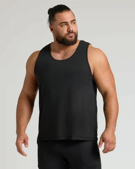 All Black Active Mesh Tank 6-Pack