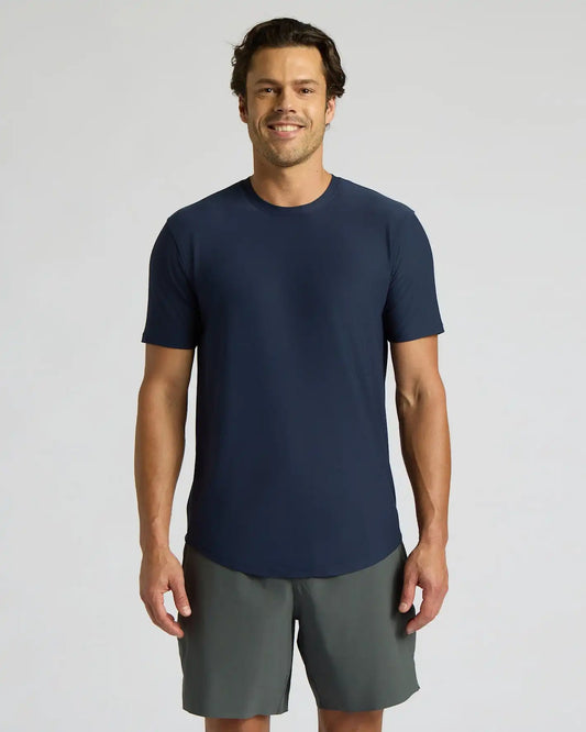 Active Curved Hem Crew 3-Pack